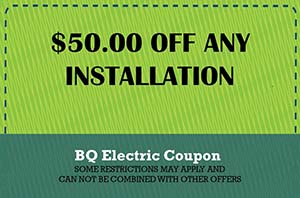BQ Electric Any Install Coupon